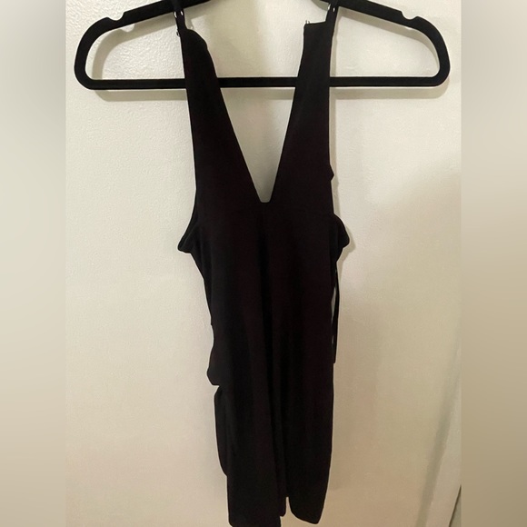 BCBGeneration Black Wrap Dress - Picture 6 of 6